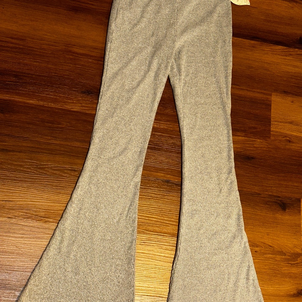 Self Esteem Kids Ribbed Flare Pants